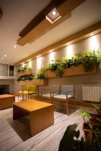 Hotel EcoSki by bund的休息区