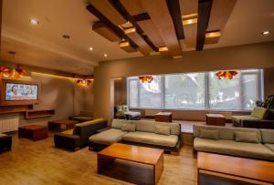Hotel EcoSki by bund的休息区
