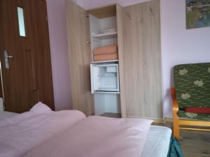 Agrostok noclegi agroturystyka客房内的一张或多张床位