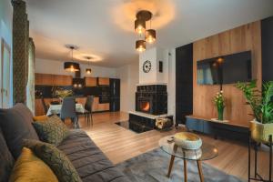 Posedenie v ubytovaní Dom w Milówce - Apartamenty na Kowolu