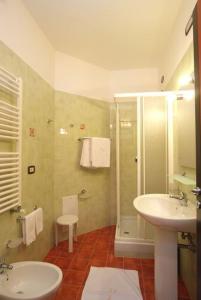 Kúpeľňa v ubytovaní Hotel Cristal Eboli