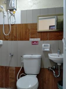 Koupelna v ubytování VF Riton Apartelle anex