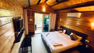 TV a/nebo společenská místnost v ubytování JP Resort