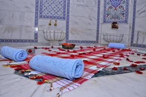 Postel nebo postele na pokoji v ubytování Akgun Istanbul Hotel