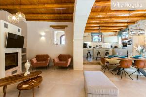 Posezení v ubytování Atsipopoulo Villas
