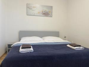 Postel nebo postele na pokoji v ubytování No. 34