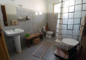 Koupelna v ubytování Ruby - Casa de Hospedes - Backpackers