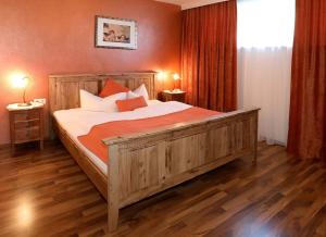 Posteľ alebo postele v izbe v ubytovaní Chalet Claudia