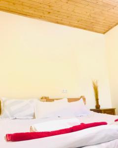 Katil atau katil-katil dalam bilik di Guesthouse and Cottage Nicolo