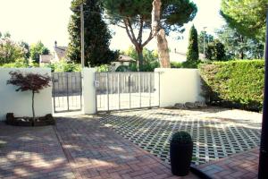 A garden outside Villa Sole