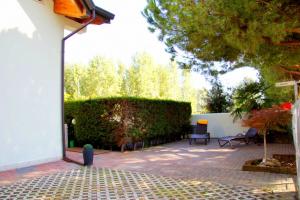 A garden outside Villa Sole