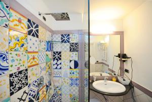 Kupatilo u objektu Hotel Villa Annalara charme and Relax