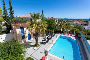 an image of a swimming pool at a resort at Vanas Apartments in Spetses
