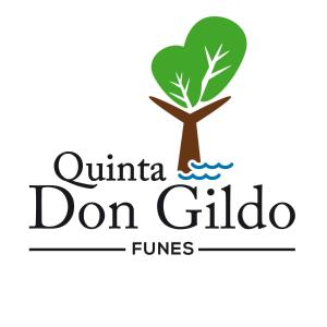 un árbol y las palabras quinaça don guida bon gida fuses en Quinta Don Gildo en Funes