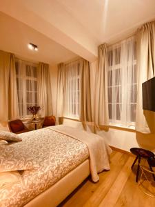 TV a/nebo společenská místnost v ubytování B&B Augusto