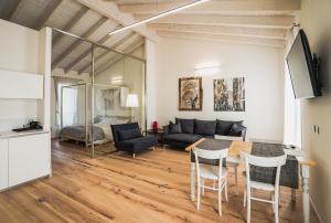 TV/trung tâm giải trí tại Casa Olivi Apartments