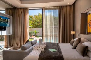 O zonă de relaxare la Sirayane Boutique Hotel & Spa Marrakech