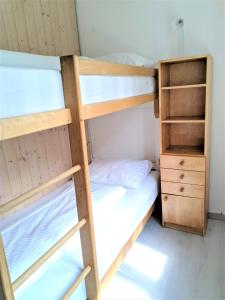 Appartement 2a - Seepferdchenにある二段ベッド