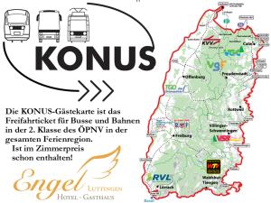 Certifikát, hodnocení, plakát nebo jiný dokument vystavený v ubytování Hotel-Gasthaus Engel Luttingen