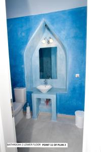 Koupelna v ubytování Aegean Dream 1