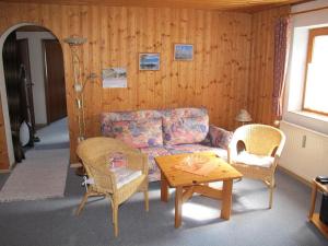 Posezení v ubytování Ferienhaus-Haidweg-Wohnung-3