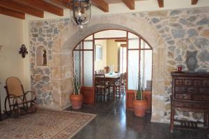 Posezení v ubytování Villa Maria, bonita casa con jardín y piscina privada en Andratx