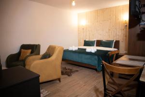 Posezení v ubytování Chalet Kujta