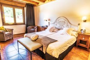 Katil atau katil-katil dalam bilik di Mauberme Mountain Boutique Hotel