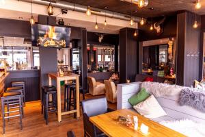 Posezení v ubytování Krögers Hotel