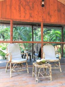 Un lugar para sentarse en Palm Forest Palolem