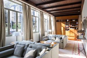 Posezení v ubytování Parador de Limpias