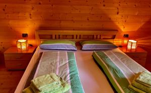 A bed or beds in a room at Apartment HaNiLe