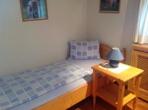 Postel nebo postele na pokoji v ubytování Ferienwohnung Freudenmacher