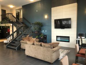 Posezení v ubytování Ramada by Wyndham Spokane Valley