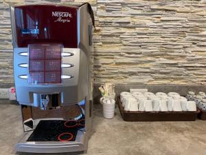 金城Aimei商務旅館的咖啡和沏茶工具