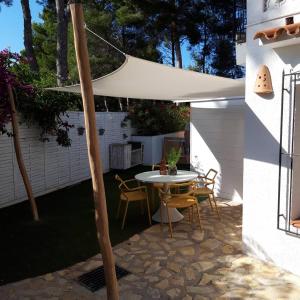 Ein Patio oder anderer Außenbereich in der Unterkunft Casa Verano eterno, Villa tot 16 personen