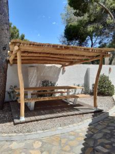 Ein Patio oder anderer Außenbereich in der Unterkunft Casa Verano eterno, Villa tot 16 personen