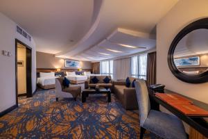 Posezení v ubytování Al Ghufran Safwah Hotel Makkah