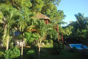 Zahrada ubytování Tree Lodge Mauritius