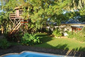Zahrada ubytování Tree Lodge Mauritius