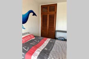 Posteľ alebo postele v izbe v ubytovaní Casa con piscina privada. Mirador de Humbolt.