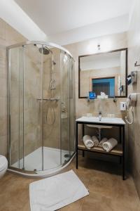 Kúpeľňa v ubytovaní Hotel 32 Kraków Old Town + 24 fotografií