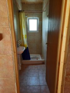 Koupelna v ubytování Sapir Apartment