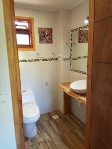 Koupelna v ubytování Terra Newen Pucon Family Suites
