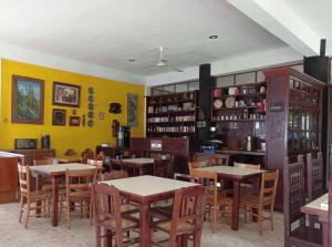 Restaurace v ubytování Hotel Hacienda Xico Inn
