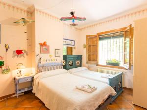 Llit o llits en una habitació de Modern Villa in Priego de Cordoba with Private Pool