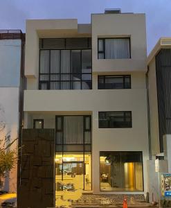 Budova, kde se ubytování v soukromí nachází