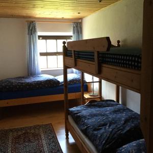 Postel nebo postele na pokoji v ubytování Rosenhof