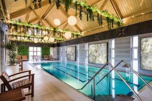 Swimmingpoolen hos eller tæt på Hotel Bodrog Wellness & Elix Spa