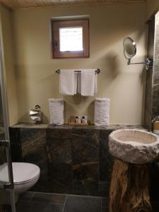 Phòng tắm tại Alpin Lodge